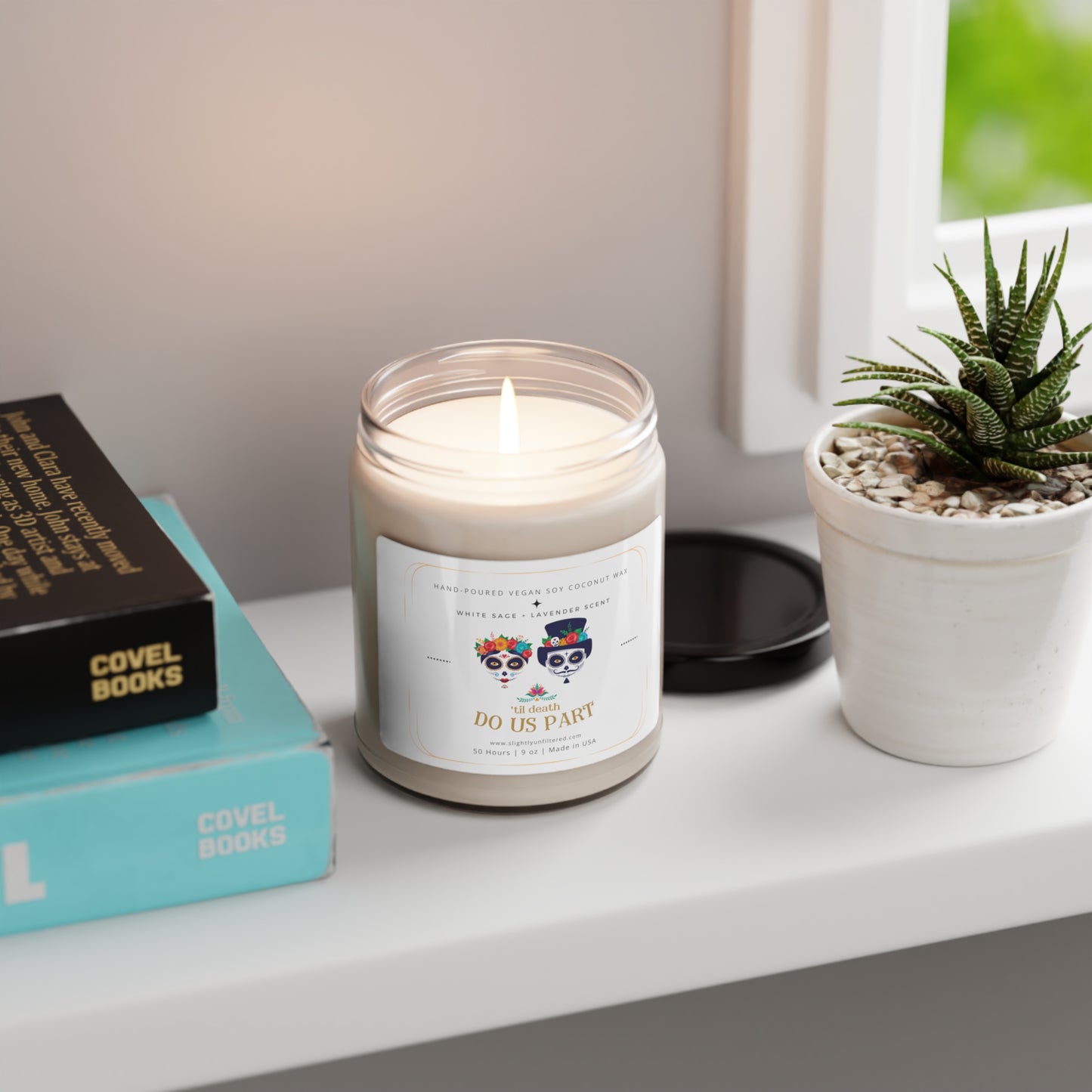 'Til Death Do Us Part Soy Candle, 9oz