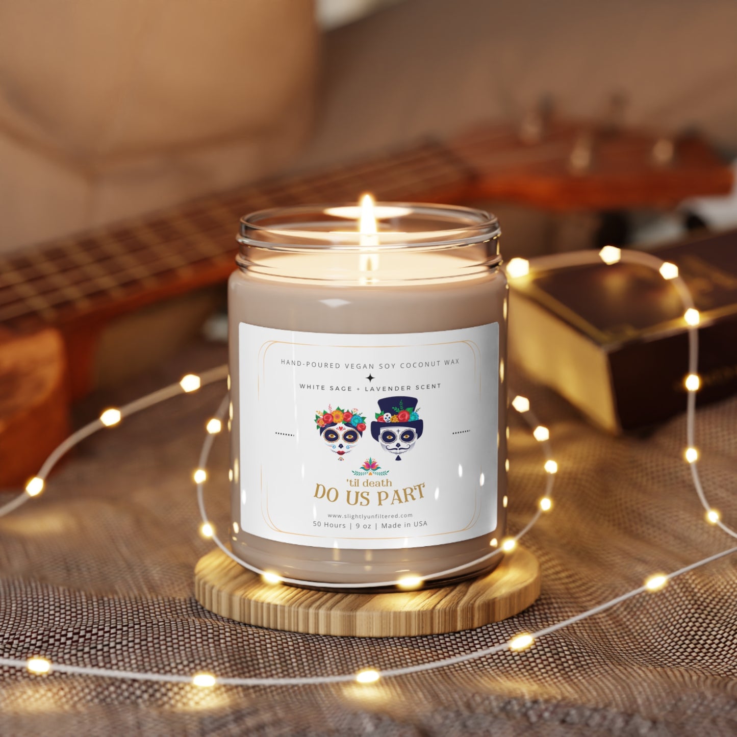 'Til Death Do Us Part Soy Candle, 9oz