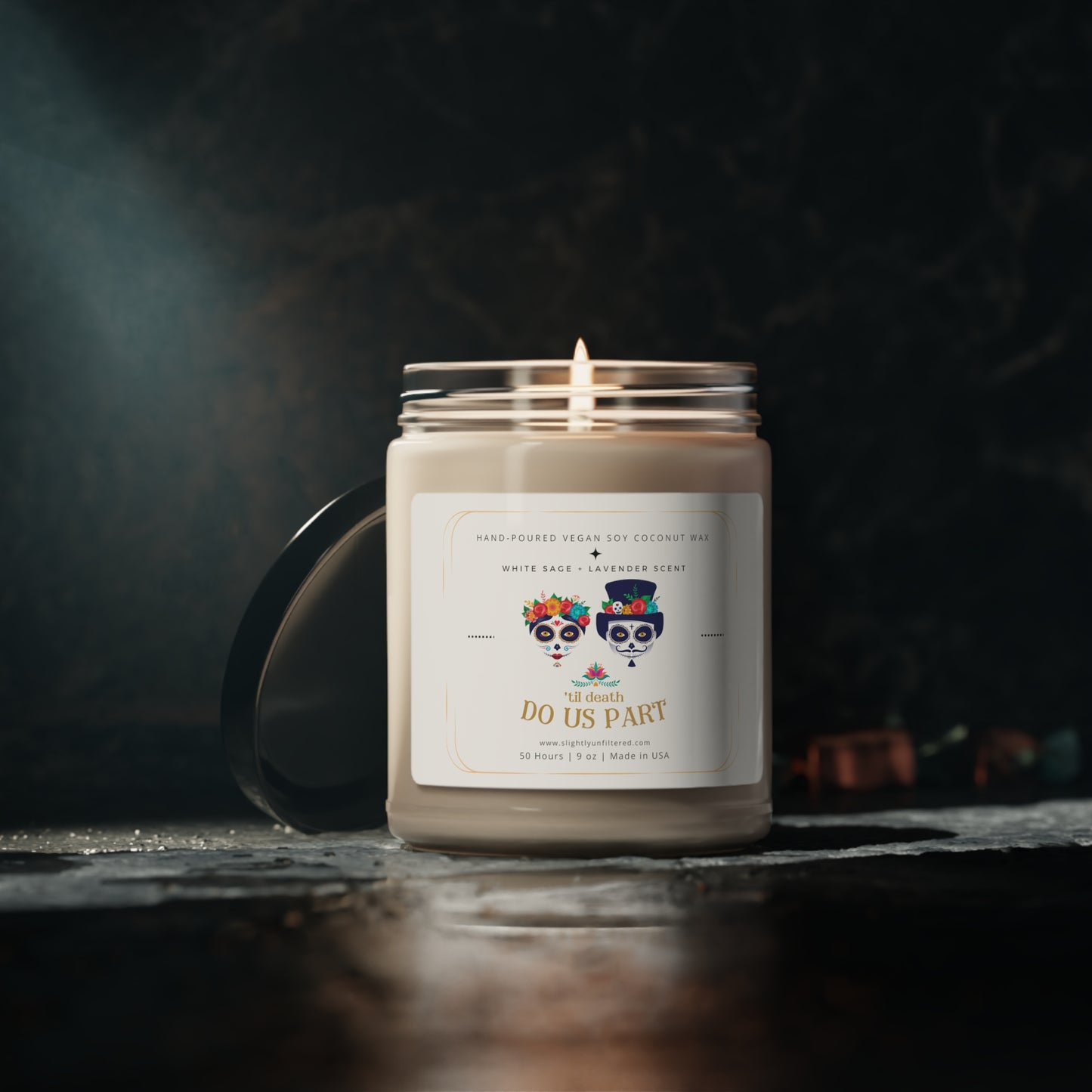 'Til Death Do Us Part Soy Candle, 9oz