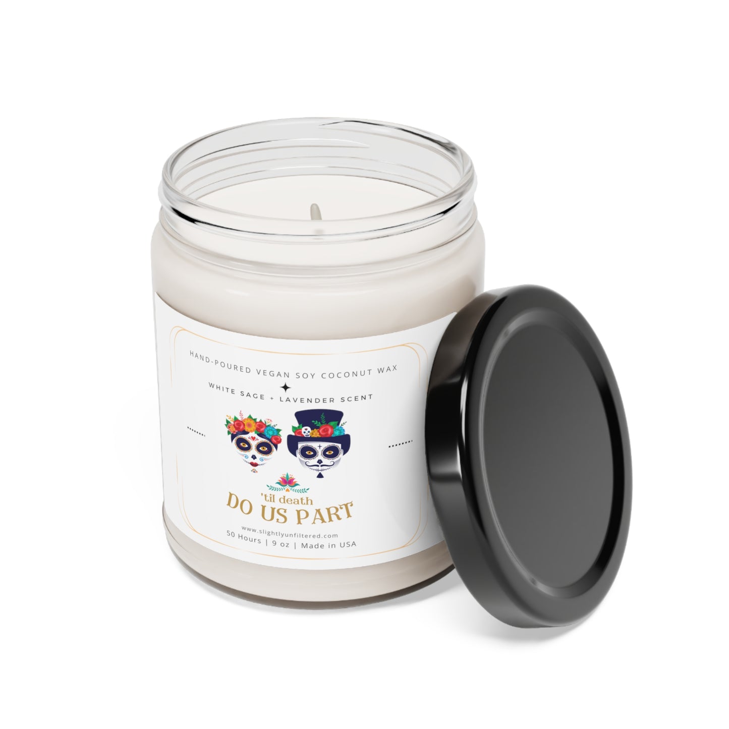 'Til Death Do Us Part Soy Candle, 9oz