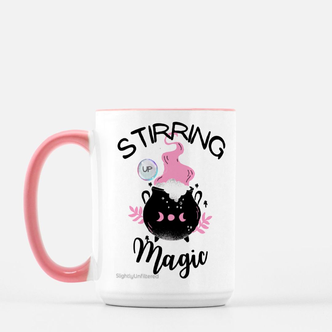 Stirring Up Magic Mug - 15 oz