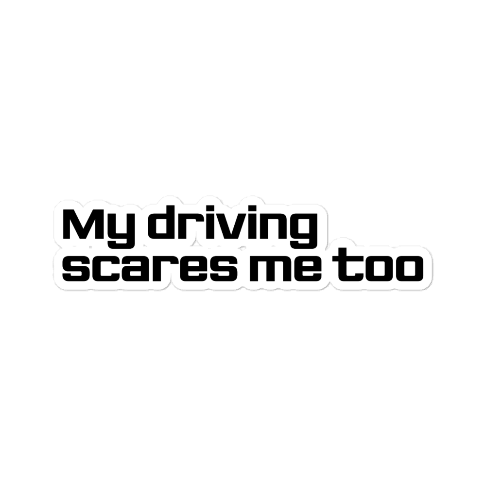 Bad Driver Sticker