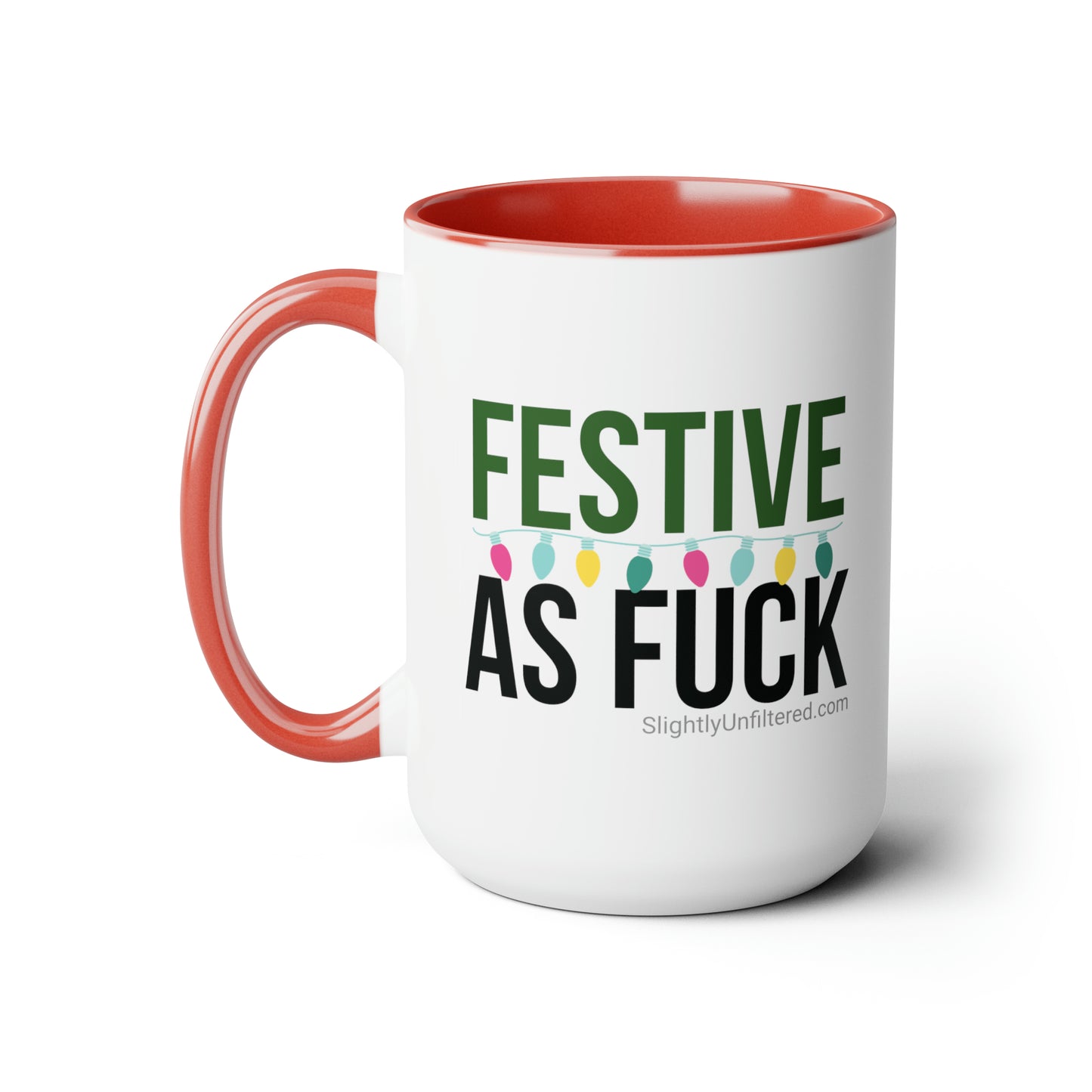 Festive AF Mug - 15oz