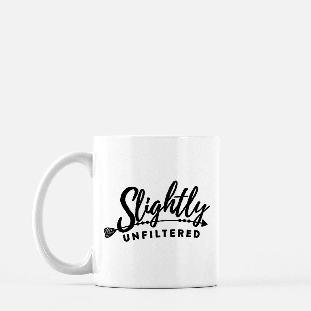 Slightly Unfiltered Logo Mug 11 oz