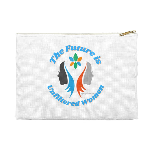 The Future is Unfiltered Women - Zipper Pouch
